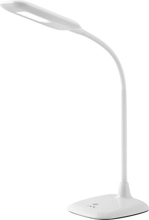 Brilliant L&aacute;mpara De Mesa Led Blanca Dise&ntilde;o Moderno