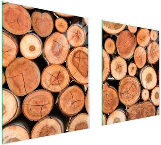 OEM Placa Protectora De Vidrio Para Estufa 85x52 Le&ntilde;a