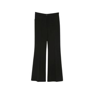Pinko Pinko - Wijde broek - Dames - Broeken - Zwart - Maat: L