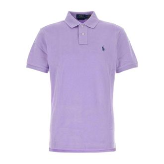 Polo Ralph Lauren Polo Shirts, male, Purple, Size: 2XL Custom Slim Fit Piqu&eacute; Polo Shirt