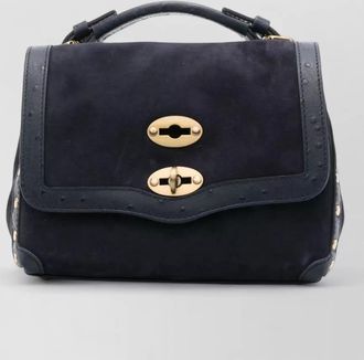 Zanellato postina zashmere baby leather shoulder bag