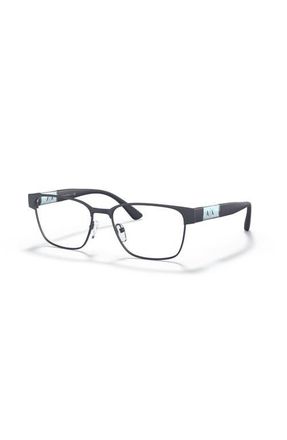 A|X Armani Exchange 55mm Rectangle optical glasses in Blue at Nordstrom