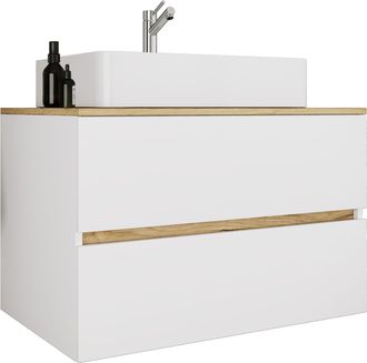 VCM Conjunto De Muebles De Ba&ntilde;o Con Lavabo Cosila-a 80 51x80x47 - Vcm