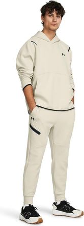 Under Armour Mens Unstoppable Fleece Joggers in.Brown - Size X-Large