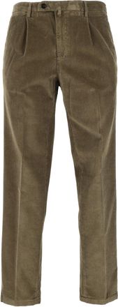 BRIGLIA 1949 Straight-Leg Corduroy Pants