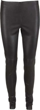 BTF-CPH Skindlegging - Dames - Leren Broeken - Zwart - 2XL - Leer - Broeken