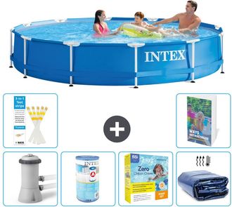 Intex Piscina Con Estructura Redonda - 366x76 Cm - 7-piezas S224