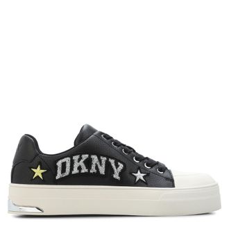 DKNY Damesschoenen DKNY York Star met vetersluiting in zwart