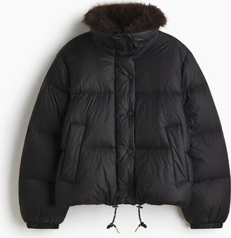 H&M Daunenjacke - Schwarz