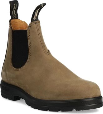 Blundstone Leren laarzen met elastische zijkanten - Bruin