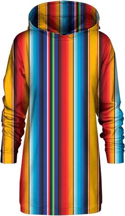 Mr. Gugu & Miss Go Mexican Stripes Oversize hoodiejurk