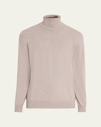 Brunello Cucinelli Mens Cashmere Turtleneck Sweater