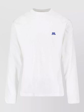 Jil Sander shirt short cut crew neck long sleeves