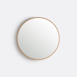 La Redoute Interieurs Ronde spiegel in eikenfineer &Oslash;60 cm, Iodus