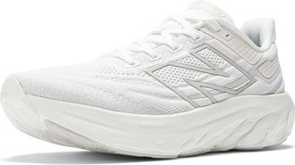 New Balance Mens Fresh Foam X 1080 V13 Running Shoe, White/Light Silver Metallic, 11.5 X-Wide