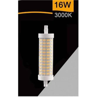 Trade Shop Trade Shop Traesio - Trade Shop - Lampadina Led Smd R7s L118 16w Tubolare Luce 3000k 4000k 6500k Sparac-r7s-16w-001