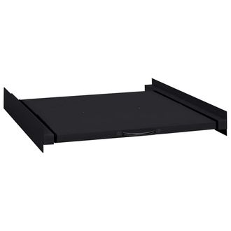 vidaXL Estante Intermedio Para Lavadora Negro 60 X 60 X 8 Cm Acero Vidaxl