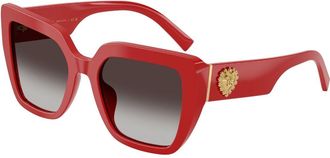 Dolce & Gabbana DG4538 30888G Womens Sunglasses Red Size 54
