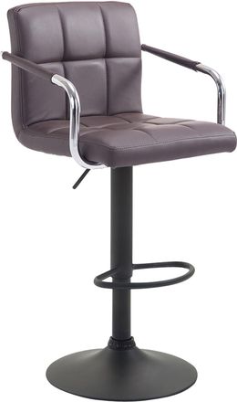 Clp Taburete De Bar Lucy V2 Marr&oacute;n Negro