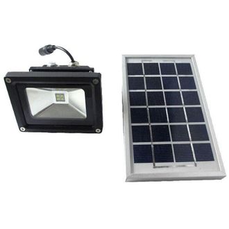 Trade Shop Trade Shop Traesio - Trade Shop - Foco Led Energ&iacute;a Solar Bater&iacute;a Recargable Panel Ip65 5w 9v
