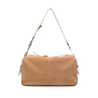 Pinko Pinko, Dames, Tassen, Beige, Maat: ONE Size Leer