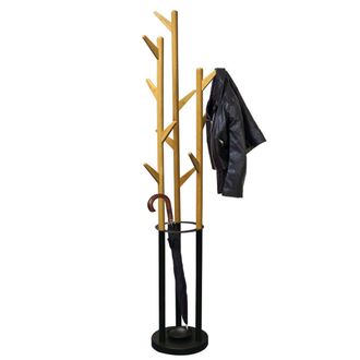 5five Simply Smart 5five Simply Smart - Perchero 11 Gancho S Bambu Negro