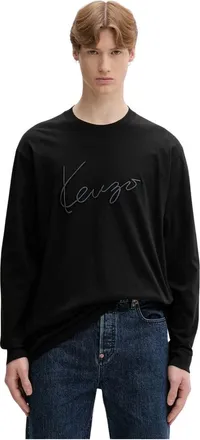 Kenzo Uomo, Top, Nero, S, new