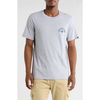 Quiksilver Quick Flow Graphic T-Shirt in Heather Grey at Nordstrom Rack, Size Medium