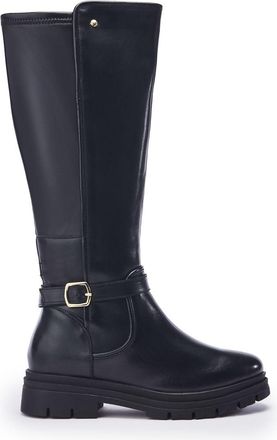 Moda in Pelle Moda in Pelle Womens Hannis Black Boots Leather - Size EU 36