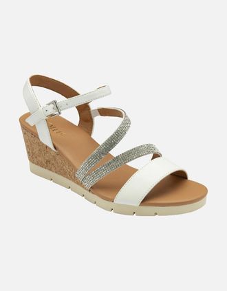 Lotus Womens Goldie Womens Wedge Sandals - Brown - Size: 5