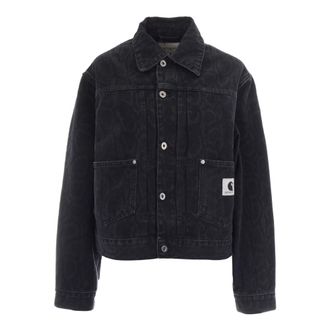 Carhartt Work in Progress Carhartt Wip, Denim Jackets, female, Gray, Size: XS Belmar Jacket