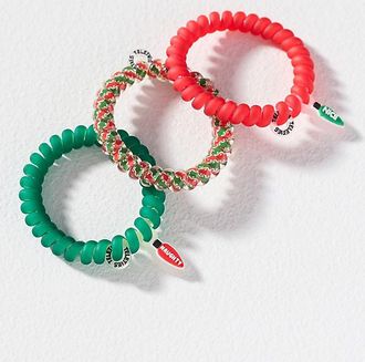 Teleties Coil Hair Ties, Set of 3