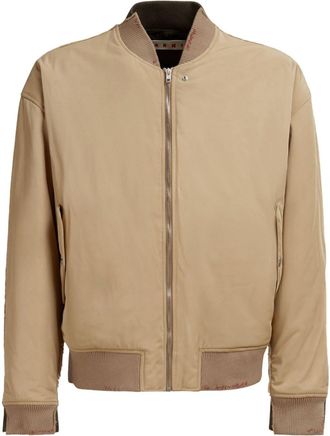 Marni two-tone bomber jacket - men - Polyester - 46 - Neutrals