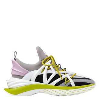 Jimmy Choo London Cosmos/M Neoprene Low-Top Sneakers, Brand Size 40 ( US Size 7 )