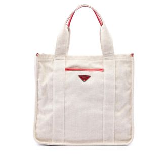 Prada Pre-owned Prada Canvas Canapa Mistolino Shopping Tote Ladies JGIJX0EK2LWOL7KR