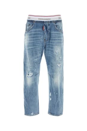 Dsquared2 Navy Blue Regular None Jean
