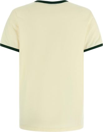 Moncler Womens Beige Cotton T-Shirt