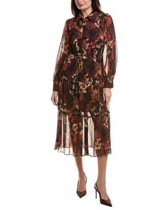 Julia Jordan Yoryu Chiffon Midi Dress