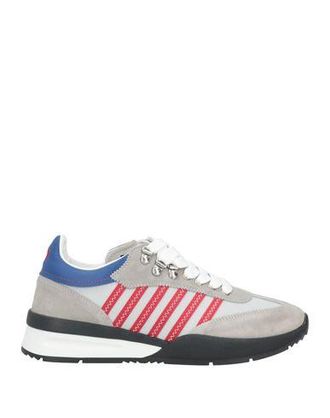 スニーカー D SQUARED2 Sneakers Men Suede Gray/Dark Grey Men's Sneakers: Casual, Running and Basket | DSQUARED2