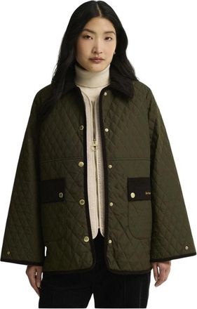 Barbour Dames, Jassen, Groen, Maat: XS Katoen