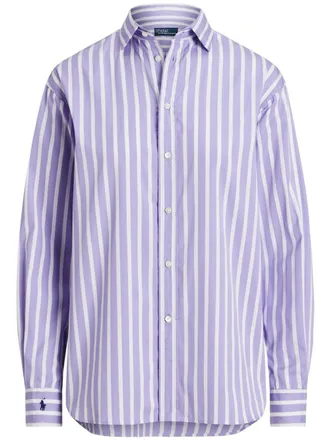 Polo Ralph Lauren Camicia bicolore a righe - Viola
