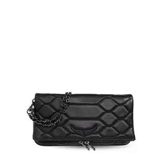 Zadig&Voltaire Rock Quilted Clutch Bag