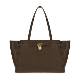 Michael Kors Borsa Tote Grande Hamilton Moderne in Pelle - - Bags - Donna - Marrone - ONE SIZE