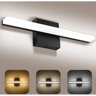 OEM Luz Para Espejo De Ba&ntilde;o - 40 Cm, 3000-6000 K, Temperatura De Color Ajustable, Luz Led Para Espejo, Pantalla Acr&iacute;lica, Econ&oacute;mica Y Duradera, Crea Un Am