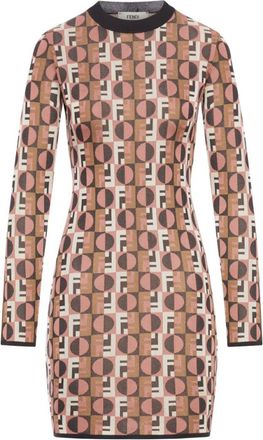 Fendi Blush Fendi Optical Dress