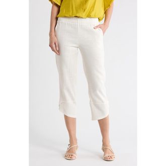Patrizia Luca Pull-On Capri Pants in Off White at Nordstrom Rack, Size X-Small