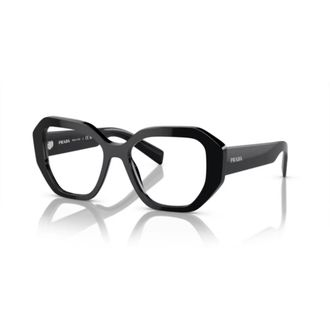 Prada A07v Vista Oversized Geometric Frame Eyeglasses