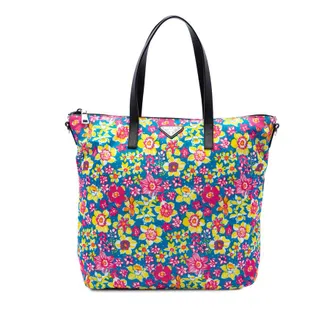 Prada Pre-owned Prada Tessuto Stampato Satchel Ladies UL8P8H00NGDE75JU