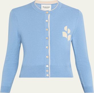 Isabel Marant Lona Logo Cardigan