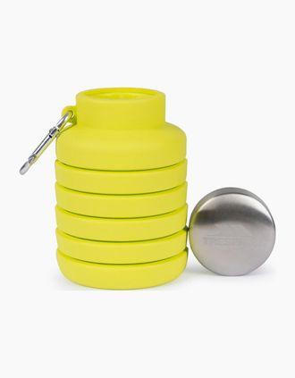 Trespass Mens Trespass Vavo Foldable Silicone Water Bottle - Pear - Size: ONE size